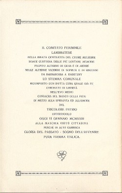 Il Comune di Lambrate. Appunti Storici. [Pagina 2]