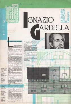 Ignazio Gardella. La stazione ferroviaria di Lambrate