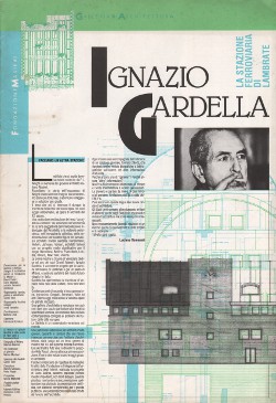 Ignazio Gardella. La stazione ferroviaria di Lambrate